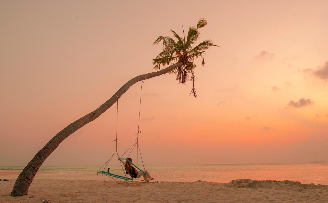 Sunset Beach View Dhangethi Buitenkant foto